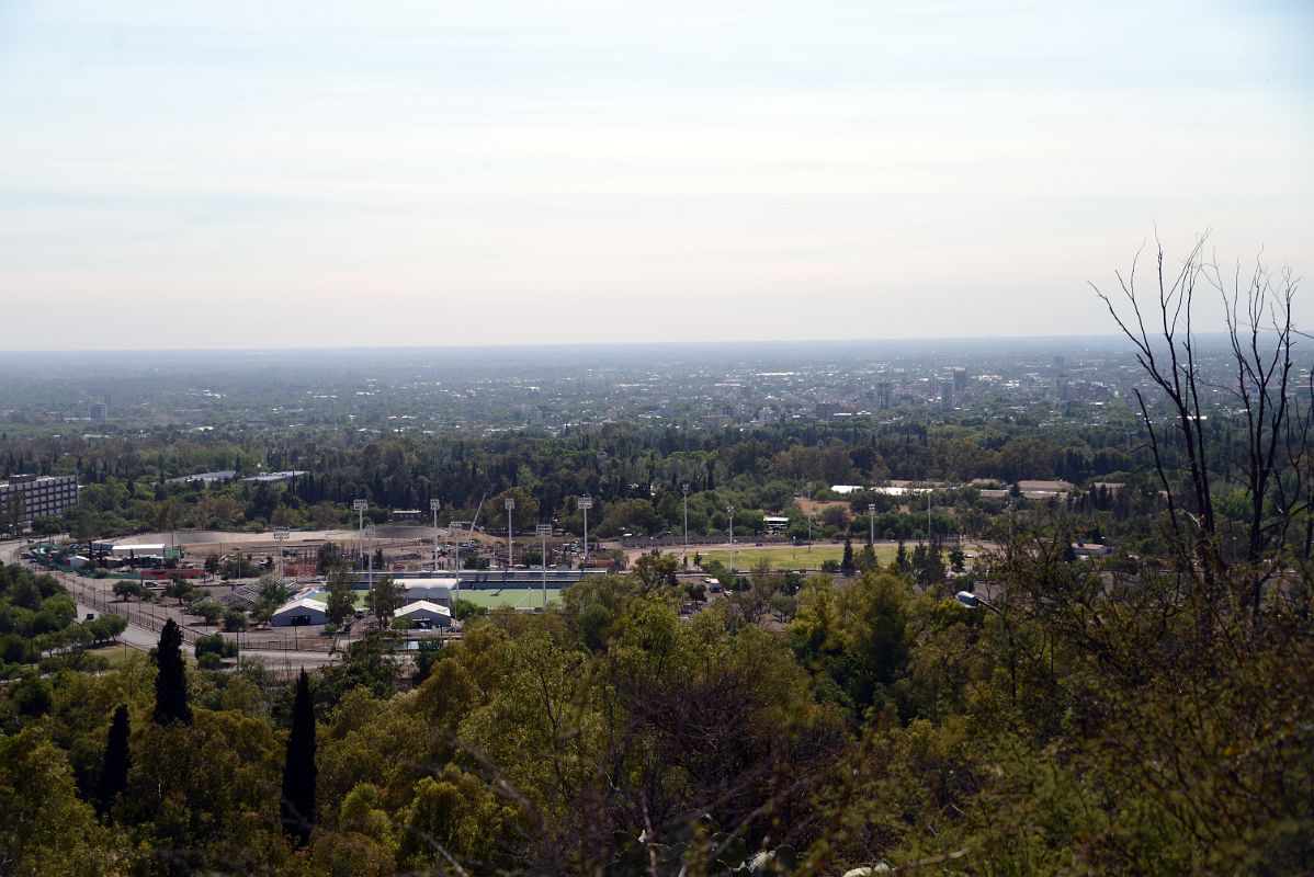 15-13 Mendoza Centre From Cerro de la Gloria The Hill of Glory In Mendoza